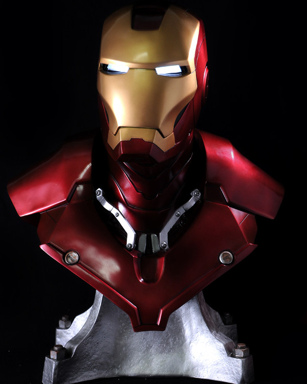 sideshow1:1钢铁侠半身胸像 iron man 手办模型 MK3 复仇者联盟|msdalam kategori mod main/animasi/Zhou Bian/cos/permainan papan, Tangan untuk melakukan/Mini kapsul mainan/Doll/BJD/Soldier, Soldier Kawasan - dari Buy2taobao.com untuk memberikan perkhidmatan ejen Taobao profesional membeli