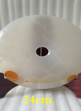 天然阿富汗玉石平安扣开运和氏璧