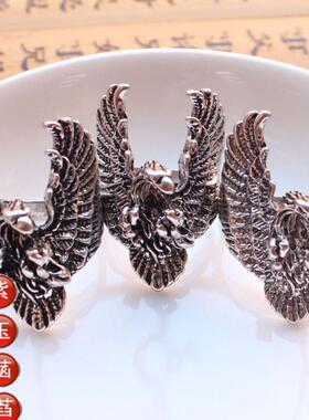 非主流飞鹰朋克风夜店男士戒指