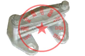 MWP-301支柱绝缘子固定金具户外矩形母线线夹平放 JC铜排配件母排