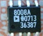 贴片 AD8008AR ARZ A 进口拆机高速放大器IC芯片 SOP-8 可直拍