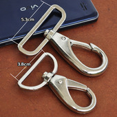 包带扣配件手工织带扣 钩扣DIY材料书包挎背 大号3.8cm 5cm合金