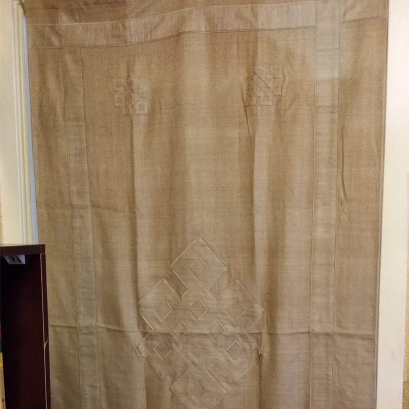 印度原丝门帘（配袋）复古风质朴佛教工艺品