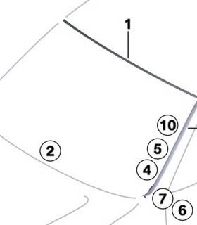 BMW宝马原厂新X3 F25 20I 25I 30I 35I前车玻璃密封条 导水条