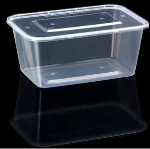 1500ml透明塑料一次性饭盒  可放微波炉加热  龙虾外卖打包盒