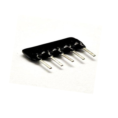 风华5脚排阻 5P 2.2K 5A-222J 排阻 A05-222 脚距2.54mm