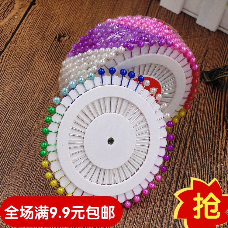 彩色珠光针 十字绣珠针 针织用针定位珠针针珠盘DIY缝纫工具在类目 居家布艺, 缝纫DIY材料、工具及成品, 针中 - 来自Buy2taobao.com提供专业的淘宝代购服务
