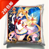 性感可爱萌图抱枕 动漫周边抱枕 饰 美少女战士装 订制7 卡通靠枕