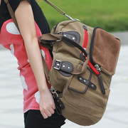 DHH Japan Korea new handbags for fall/winter padded canvas bag student shoulder bag College wind simple Messenger bag