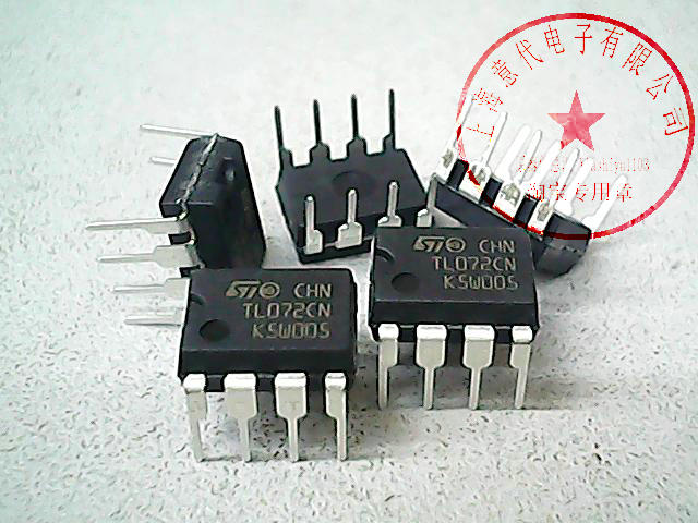 TL072CN  ST  DIP-8〖原装正品〗赛格市场G332室实体店 现货