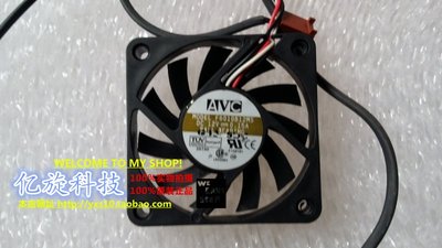 AVC 6010 12V 0.15A 6CM 6厘米 3线 CPU 机箱散热风扇 F6010B12MS
