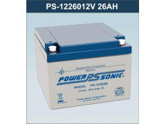 POWERSONIC蓄电池PS-12260仪器仪表设备电源12V26AH正品 包邮