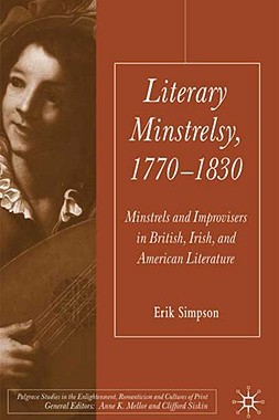【预售】Literary Minstrelsy, 1770-1830: Minstrels and I