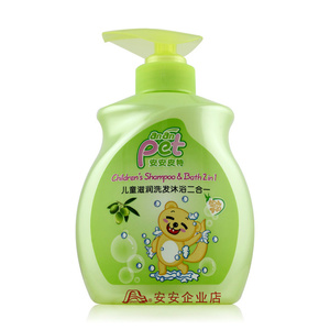 安安皮特儿童滋润洗发沐浴二合一500g保湿肌肤沐浴露香氛温和滋养
