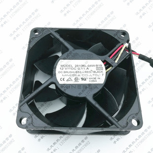 0.11A 电脑静音风扇 2810KL 3线 7025 7CM 12V B19 04W NMB 原装