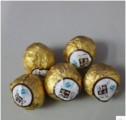 福鼎老白茶 2012年陈香寿眉茶球 白牡丹茶珠 锡纸小沱茶 醇和甘甜
