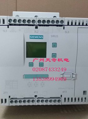 全新进口正品SIEMENS西门子软启动器 3RW4435-6BC44 75KW 德国产