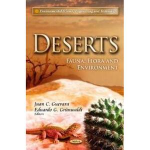 预订 Deserts: Fauna, Flora and Environment [9781613249772]