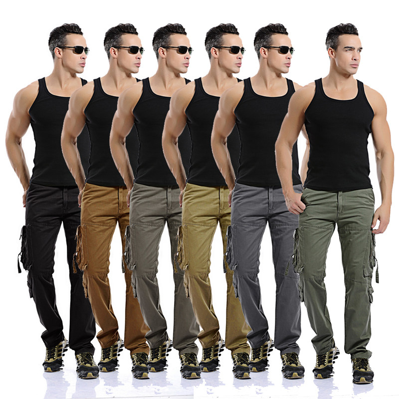 2016款 Men's cargo pants overalls loose trousers hip-pop boy|ruв категории Мужская одежда, брюки - от Buy2taobao.com для оказания профессиональной услуги покупки агента Taobao