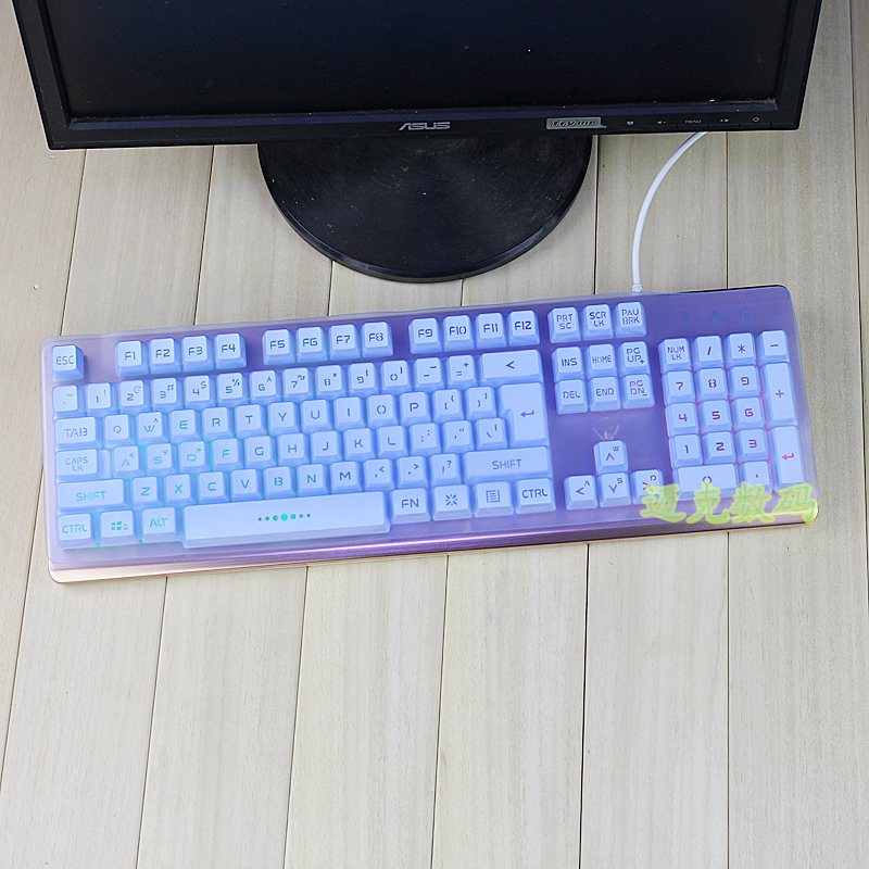 狼途小钢炮v1104键键盘膜台式