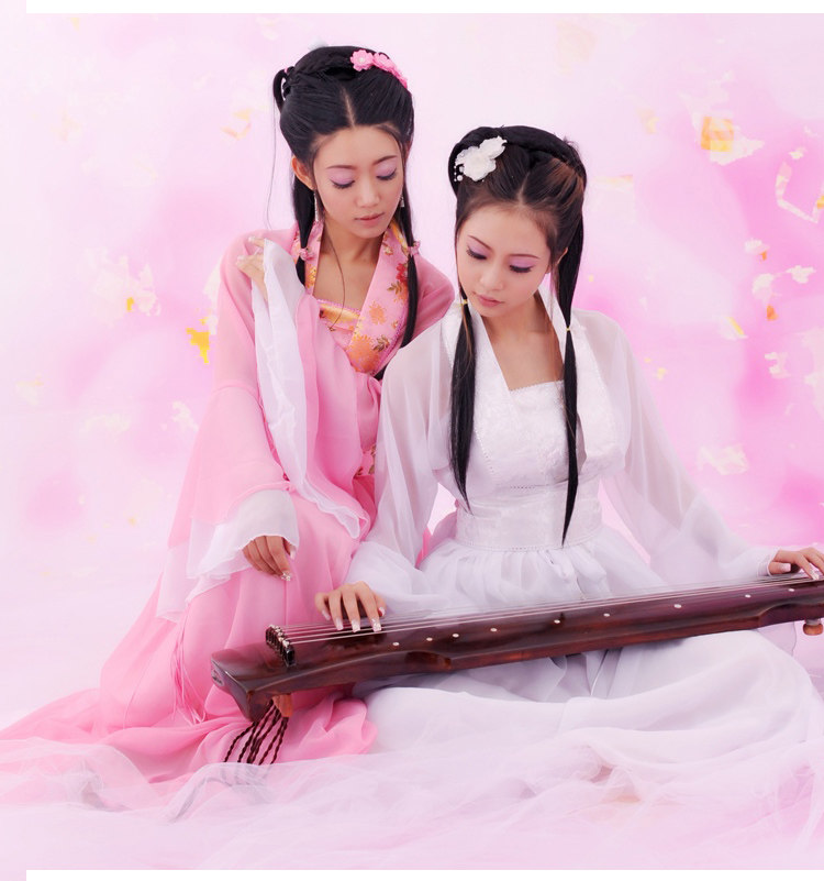 仙女装飘逸古装服装儿童小姐汉服女舞台演出服古典舞蹈裙装表演服