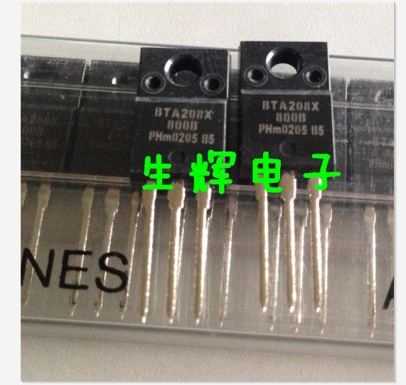 全新进口双向可控硅 bta208x-800b 晶闸管 bta208x800b to-220f