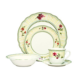 Noritake 则武 Fleur de Provence 40件西餐餐具套装礼盒