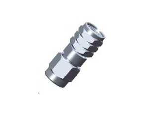 2.4mm 50GHz 驻波：1.12：1射频微波毫米波同轴转接器 1.85mm