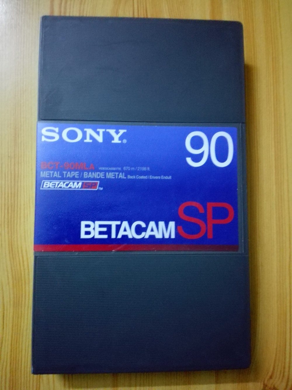 适用于 sony索尼 betacam sp 90分钟 模拟专业录像磁带 编辑摄像