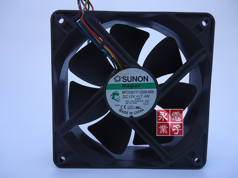 原装建准MFC0381V1-Q000-M99 12038 12V 7.4W 静音dell台式机风扇