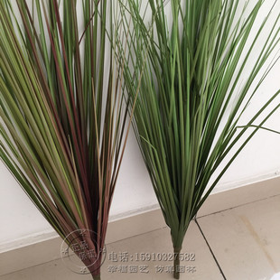 仿真芦苇草塑料花干花假花仿真狗尾草仿真芦苇花家居装饰细长草