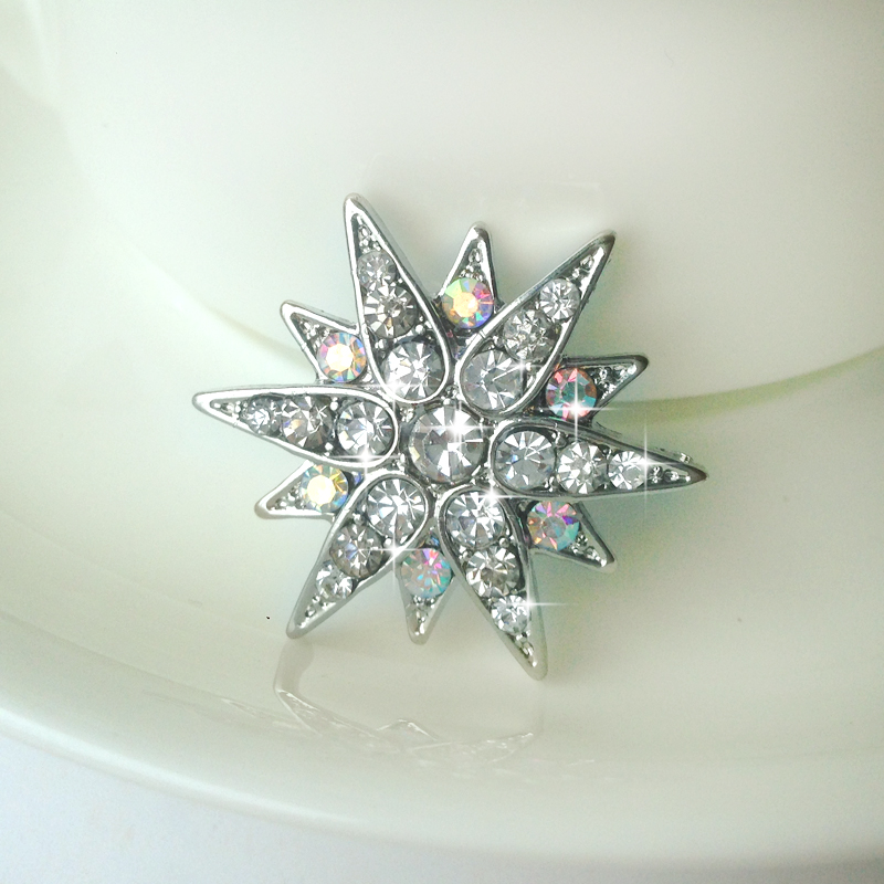 Broche en Alliage argent plaqué or - Ref 1176849 Image 1