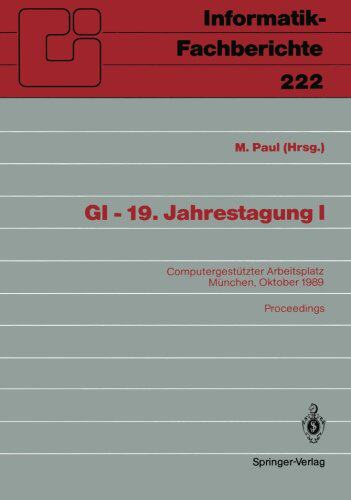 【预订】GI 19. Jahrestagung I: Computergestu...