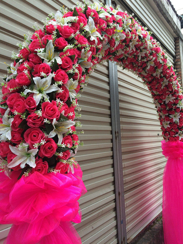 U型拱门 仿真花门 绢花拱门 幸福花门 婚庆道具 用品,节庆用品/礼品,拱门,淘宝优惠券,粉丝福利购,淘宝优惠卷