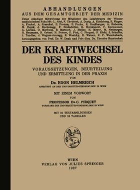 【预订】Der Kraftwechsel Des Kindes: Vorauss...