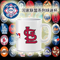 Серия национальных альянсов бейсбола может выбрать кубку для кофейной чашки для кофейной чашки с фанатом Mark Cup Cup Cup