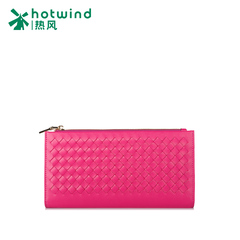 Hot wallet note clip zip around wallets woven purse minimalist wallet card holder 5102H5508