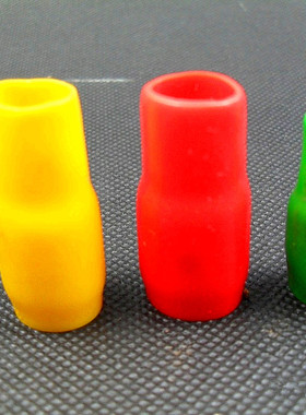 国标优质 端子软护套 冷压端子绝缘护套V-125mm2 120平方 100只