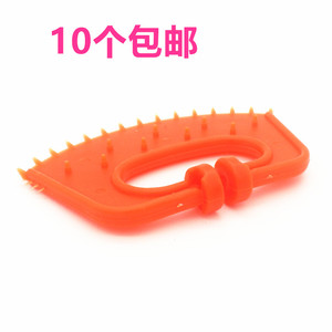 新型加厚塑料犊牛鼻刺小牛断奶器牛鼻夹子刺鼻套牛用器械10个包邮