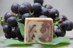 小糙皮变滑溜溜 自制葡萄籽羊奶手工皂 温和清洁细致光滑买三送一