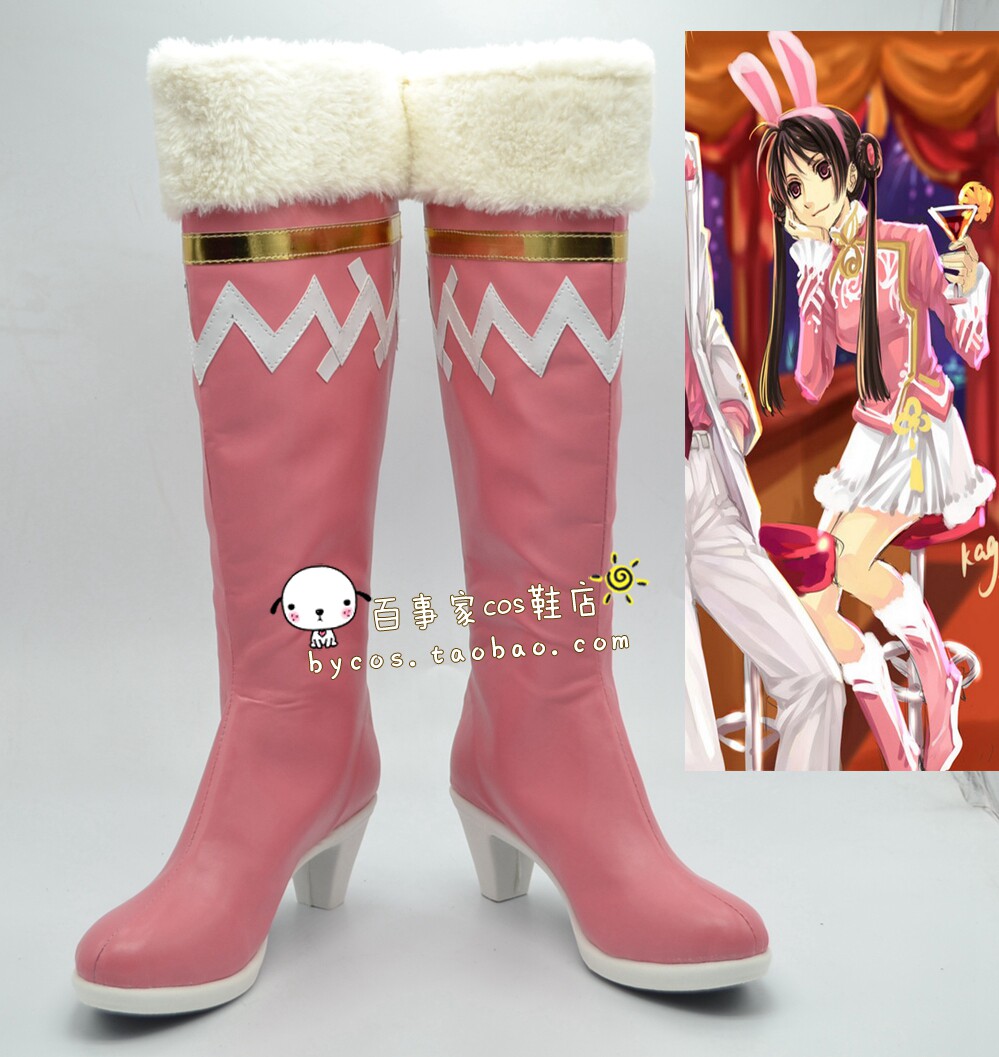 盗墓笔记 霍秀秀鞋cos鞋 动漫Cosplay靴子支持看图定制
