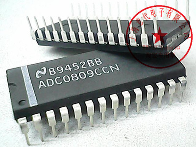 ADC0809CCN 国半 DIP-28〖正品原装〗赛格市场G332室实体店 现货