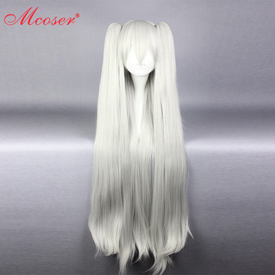 taobao agent McOser Re: Creators Military Gongcong Cos wig dual ponytail fake discovery