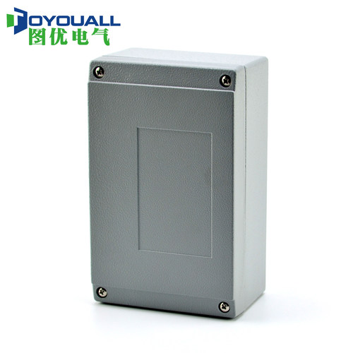 图优160*100*65防水仪表外壳 铸铝壳体 电源接线盒 铝合金防水盒