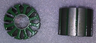 航模无刷马达 遥控模型 飞机 外转子 4020 4025电机定子 铁芯12槽