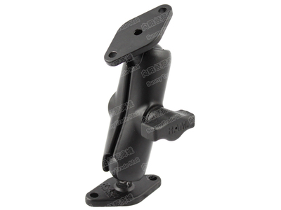 RAM Mounts 双菱形1英寸球头板底座板套件 标杆支架 B型