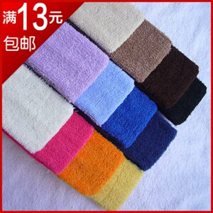 运动发箍宽边布艺头绳毛巾发圈皮筋头饰免运费韩国瑜伽发带免包邮