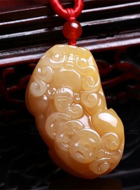 天然貔貅项链吊坠