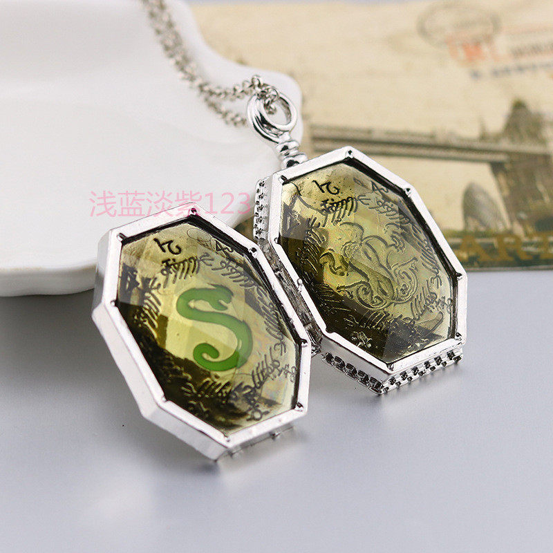 哈利波特魂器挂坠盒项链毛衣链斯莱特林钥匙扣相盒可打开生日礼物|msdalam kategori mod main/animasi/Zhou Bian/cos/permainan papan, kostum cosplay/props/perkhidmatan, aksesori COSPLAY/props/pakaian anak patung - dari Buy2taobao.com untuk memberikan perkhidmatan ejen Taobao profesional membeli