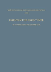 【预售】Eigentum Und Eigentumer in Unserer Gesellschaf...
